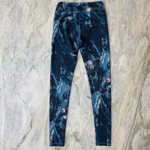 LUCY ACTIVEWEAR Womens Glacier Printed Studio Hatha Yoga Leggings Size XS - Picture 6 of 7